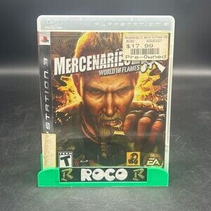 Mercenaries 2 World in Flames PS3 (PlayStation 3, 2008) No Manual